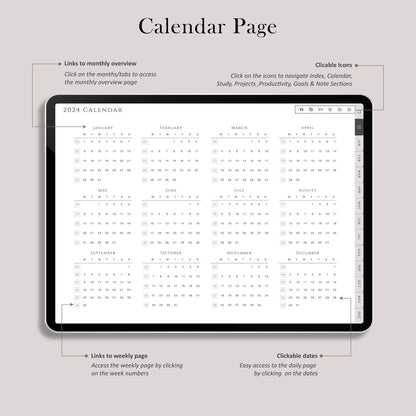 2024 All-in-One Student Planner