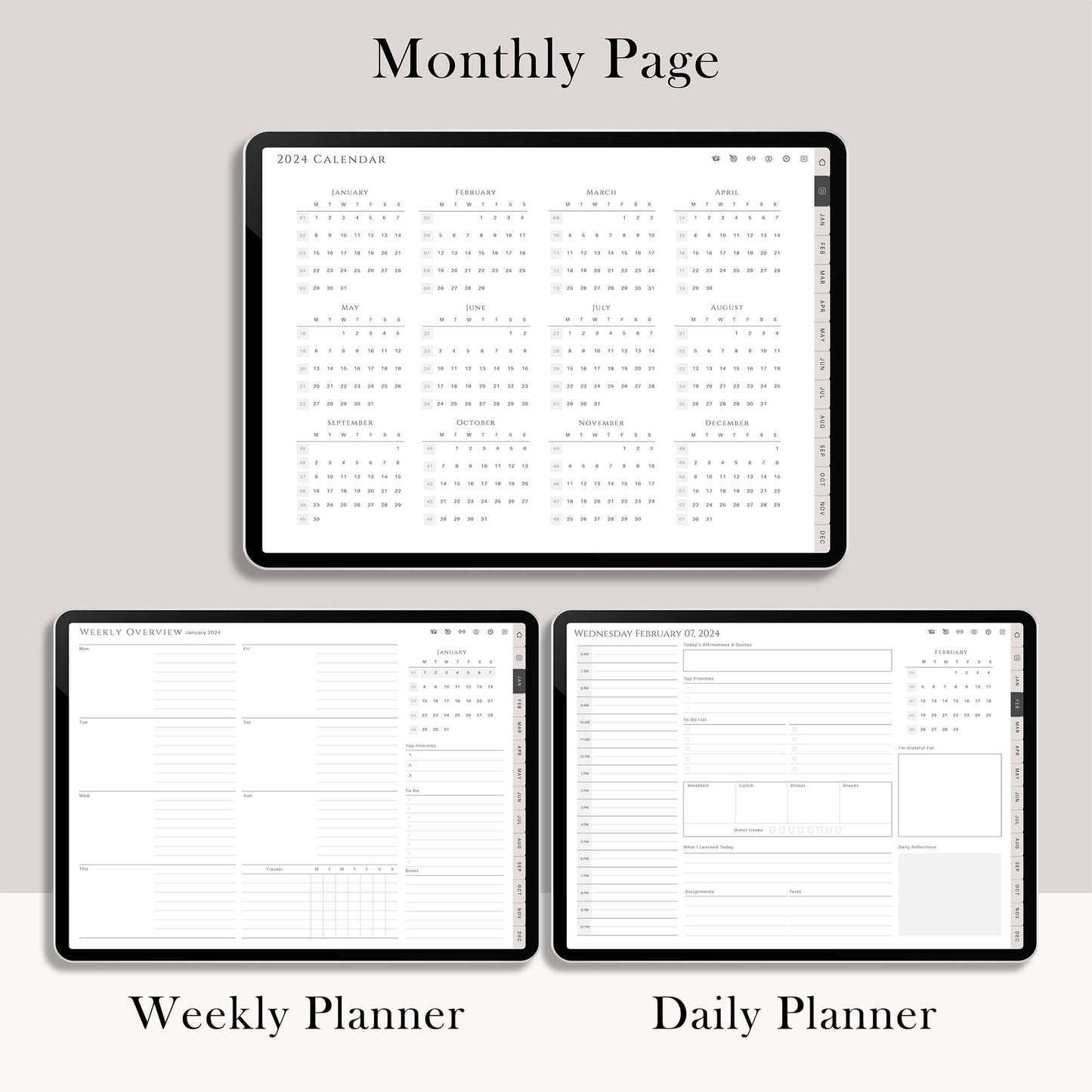 2024 All-in-One Student Planner