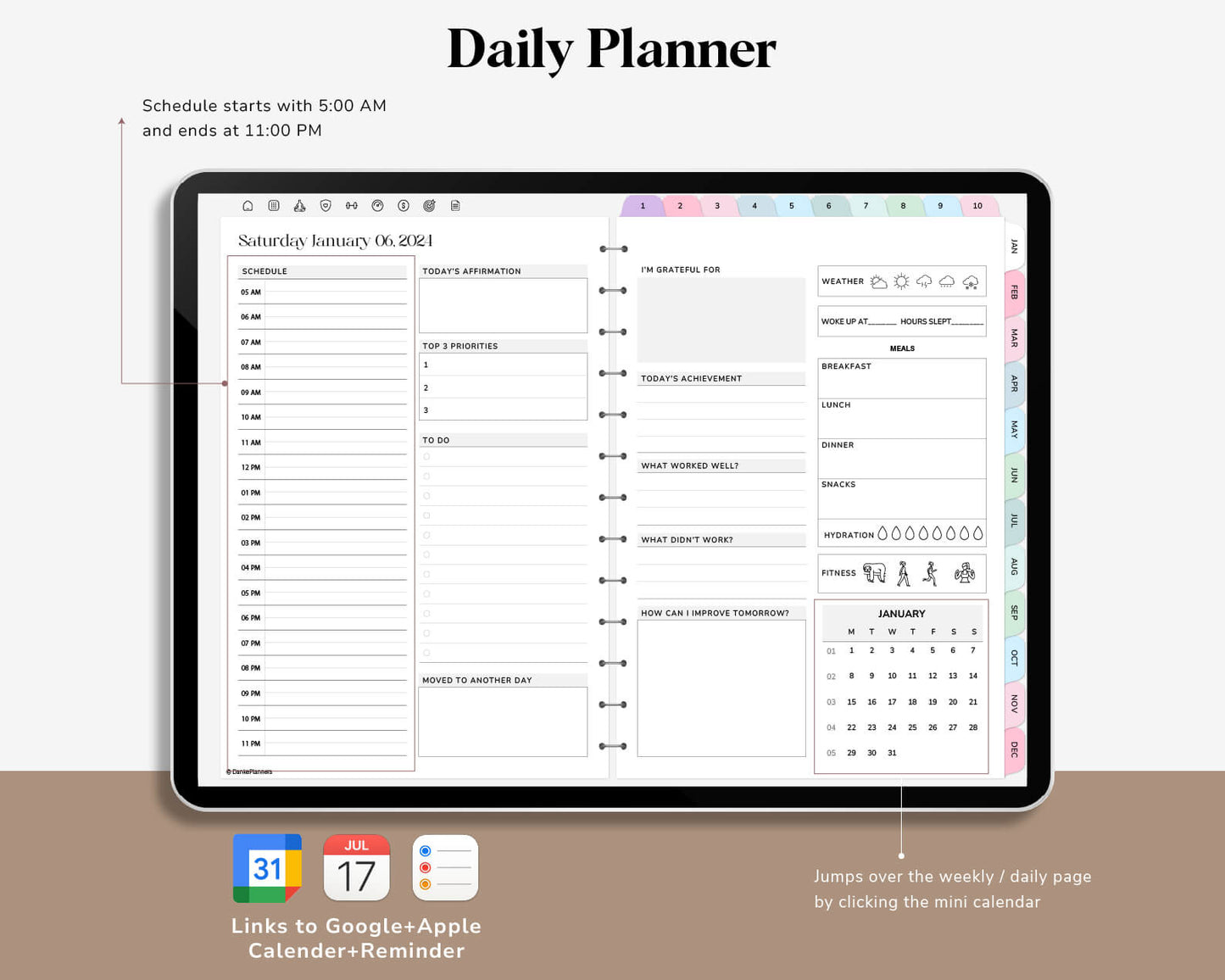 2024 Digital Planner - Landscape