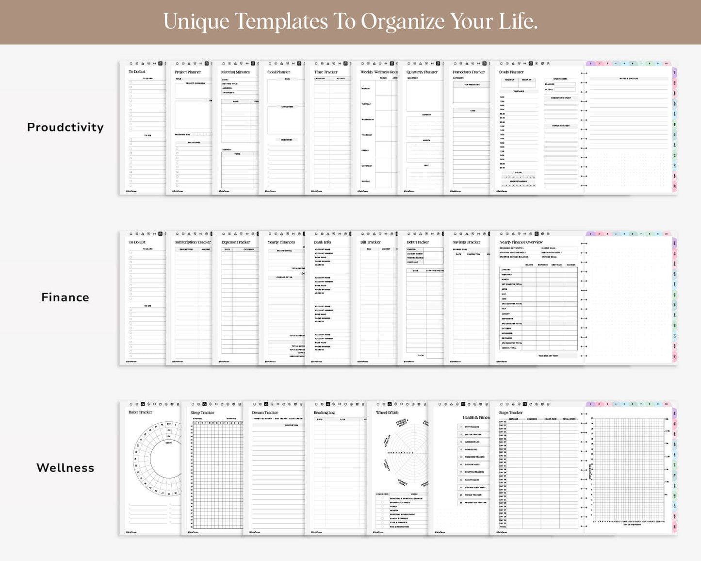 2024 Digital Planner - Landscape